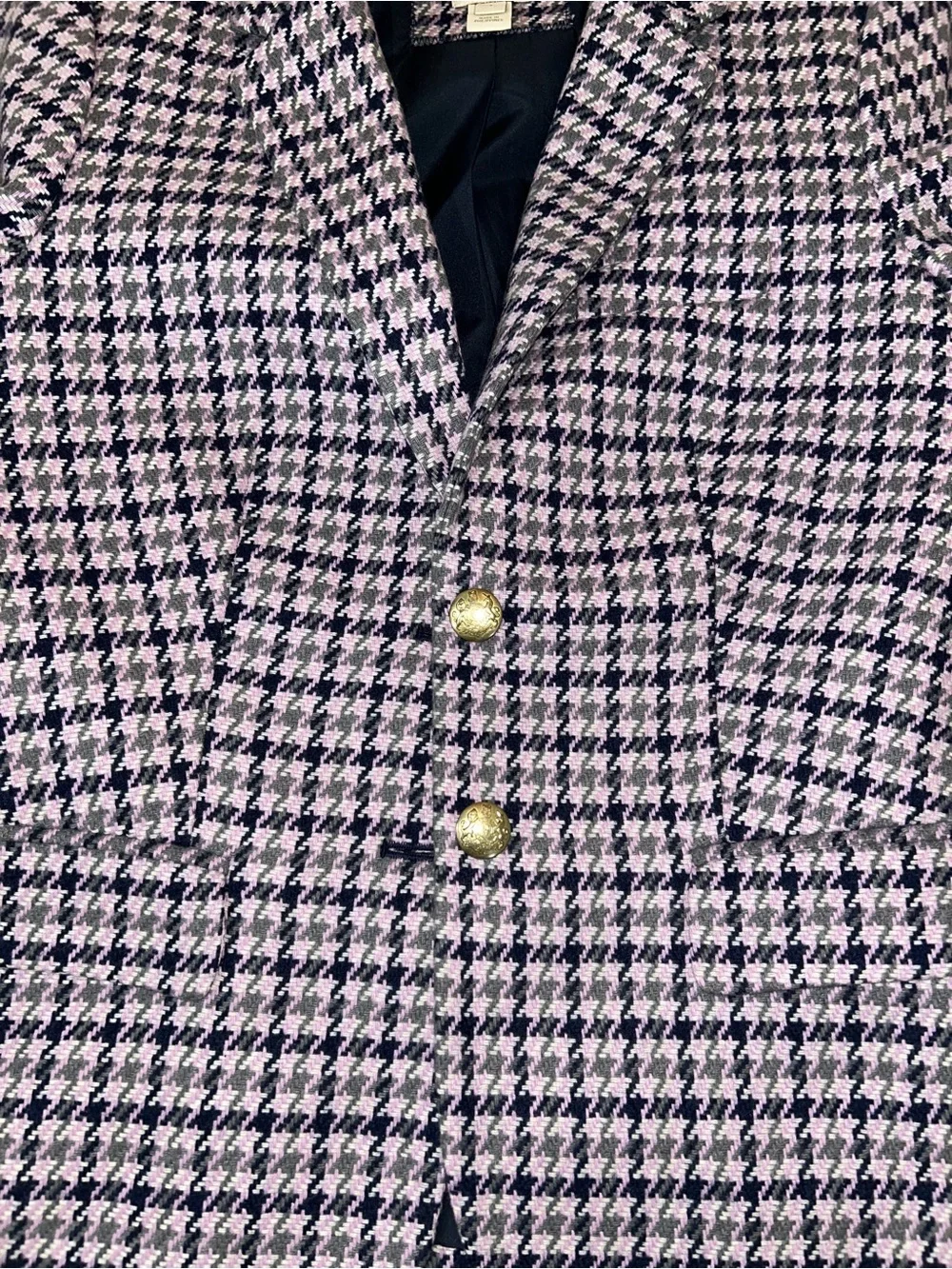 J Crew Houndstooth Blazer Size 4